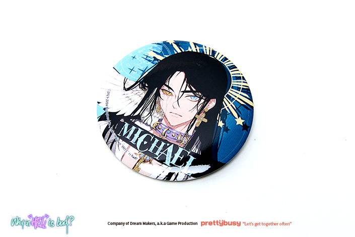 [Can Badge]  Standing Ver. Round Can Badge Vol. 1